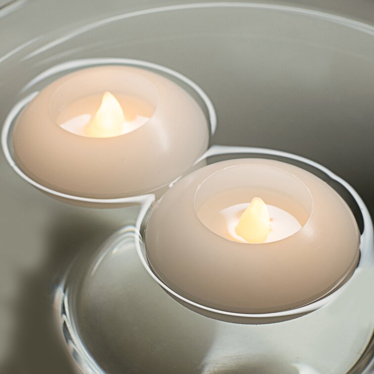 Symple Stuff Unscented Flameless Floating Candle & Reviews | Wayfair